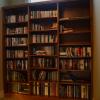 Bookcases - stained Maple