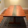 Dining Table - Bubinga & Steel