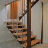 Custom Steel & Fir Stairs